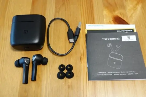 DSC03833 SOUNDPEATS TrueCapsule2 付属品一覧