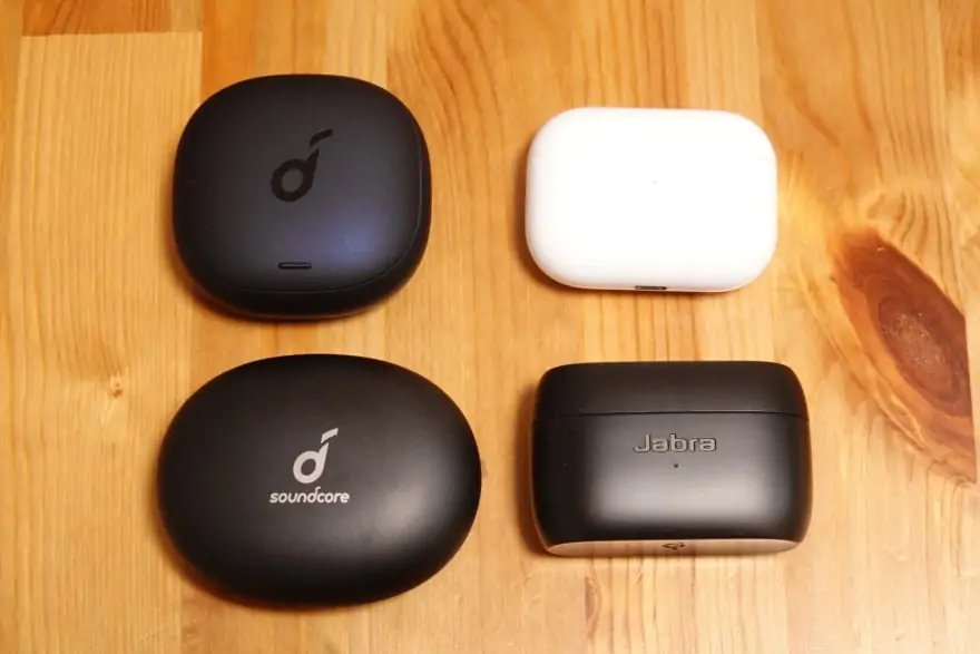 Soundcore Liberty Air 2 Pro、AirPods Pro、Soundcore Life A2 NC、Elite 85tと比較