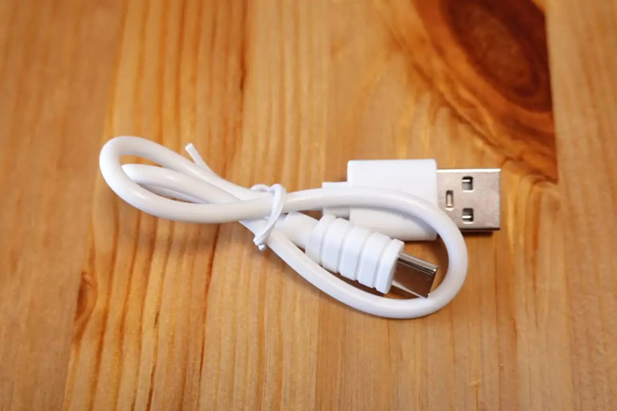 Wireless Earphones Light Style 2 (CHE-632) USBケーブル