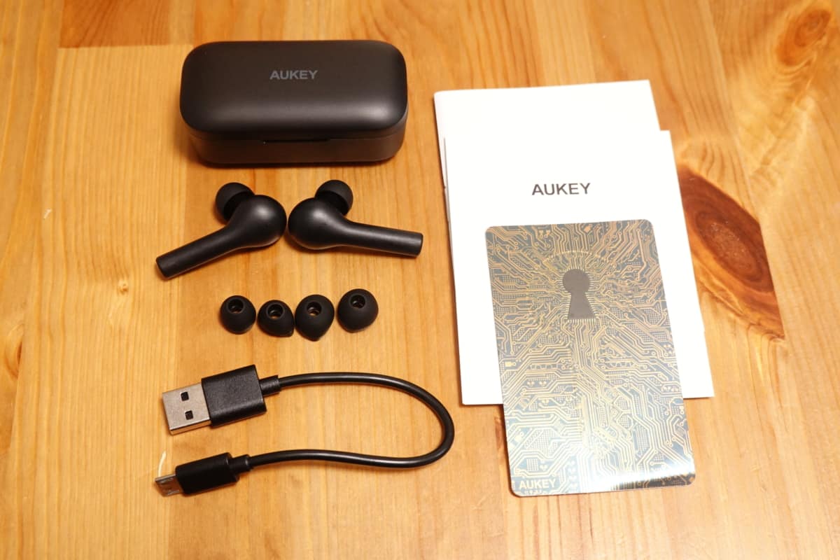 AUKEY EP-T21の付属品一覧