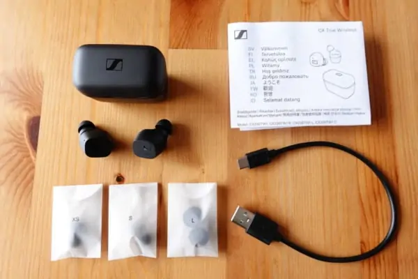 CX True Wireless 付属品