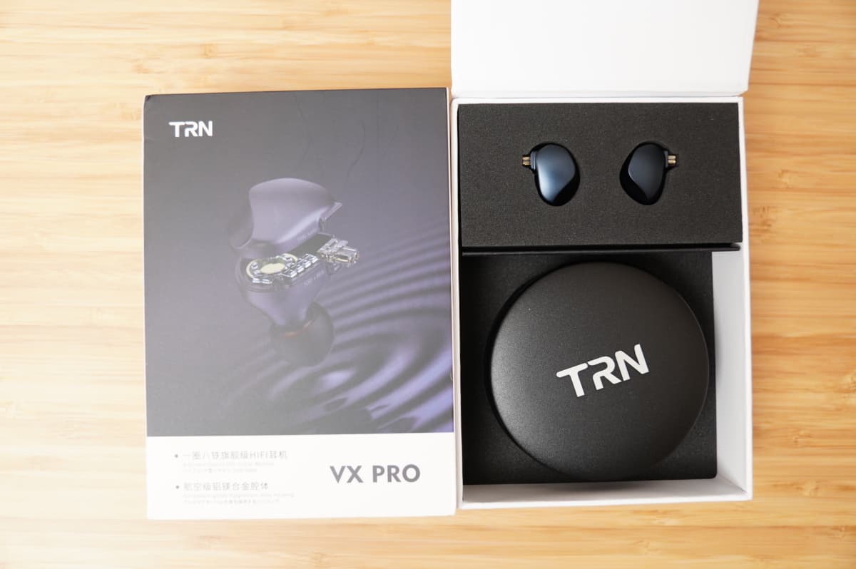 TRN VX Pro レビュー｜8BA +1DDで1万円!? スペックおばけなイヤホンを
