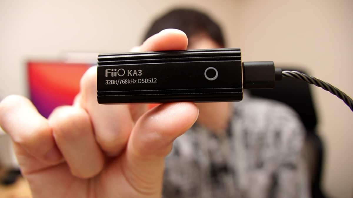 オーディオ機器fiiO KA3 USB-DAC