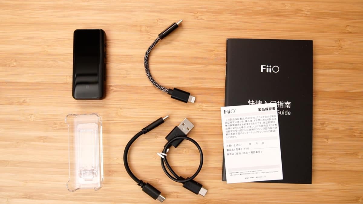 FiiO BTR5 2021 (TYPE-C to Lightning付属) - アンプ