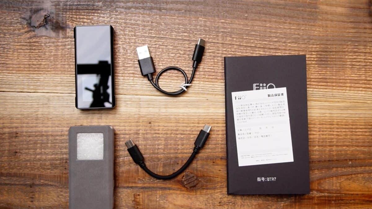 FiiO BTR7 美品 ライトニングケーブル付き-