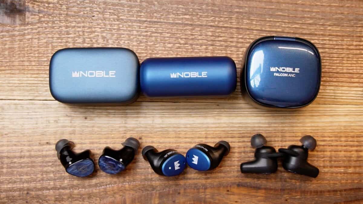 オンラインストア卸売 Noble H-ANCパープル　国内正規品1年保証付き　超美品 Fokus イヤフォン