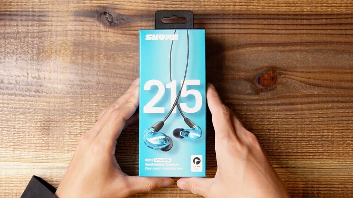 SHURE SE215SPE レビュー｜10年愛され続けたド定番有線イヤホン【PR