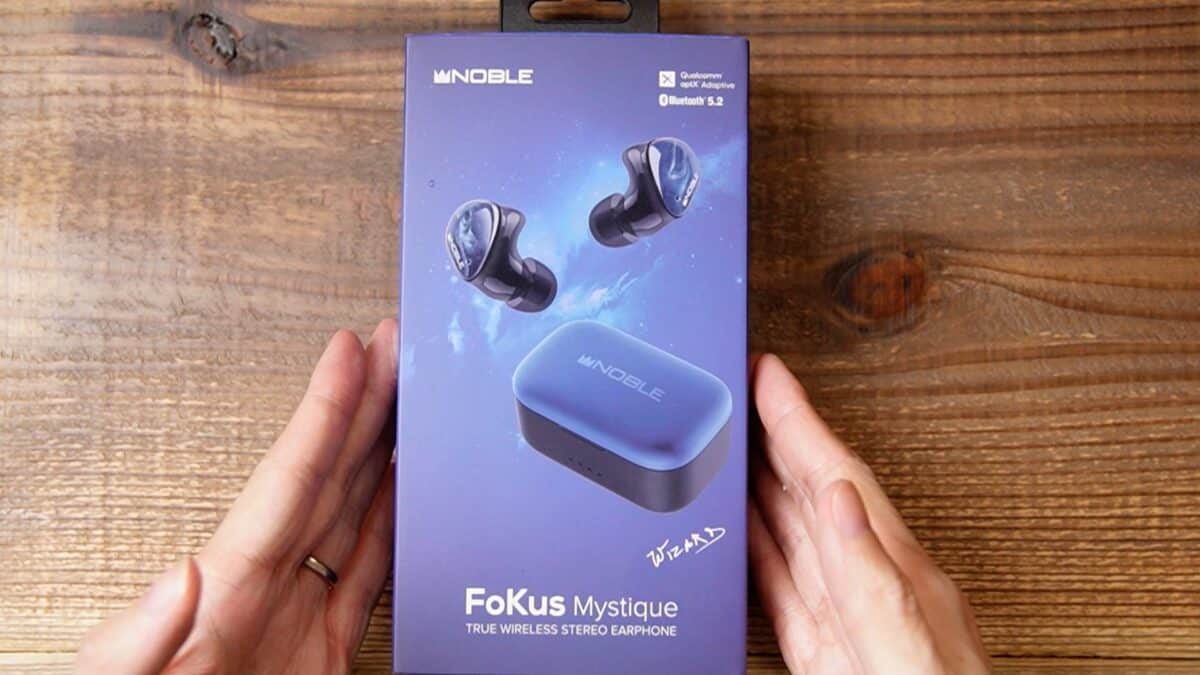 週末限定】Noble Fokus mystique ワイヤレスイヤホン-