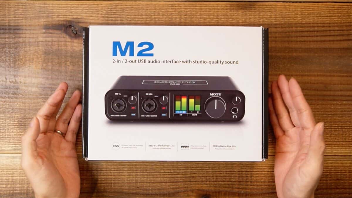 MOTU M2 レビュー｜オーディオマニア目線で聴き専レビューしてみると？ | カジェログ