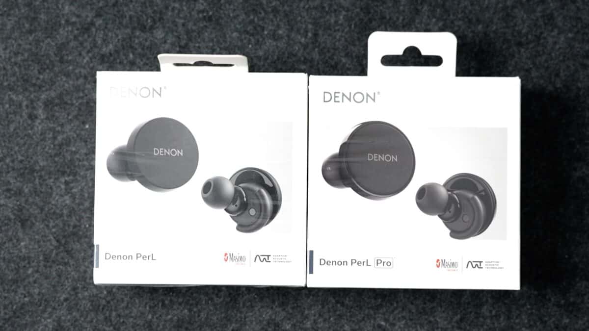 Denon perL Pro 高級ワイヤレスイヤホン-