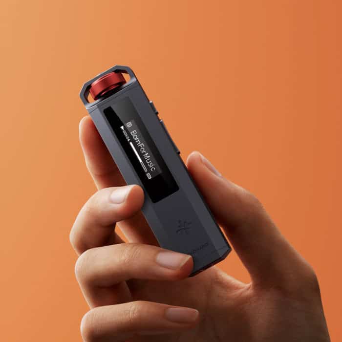 FIIO Snowsky ECHO NANO 本体上部の多機能ダイヤル