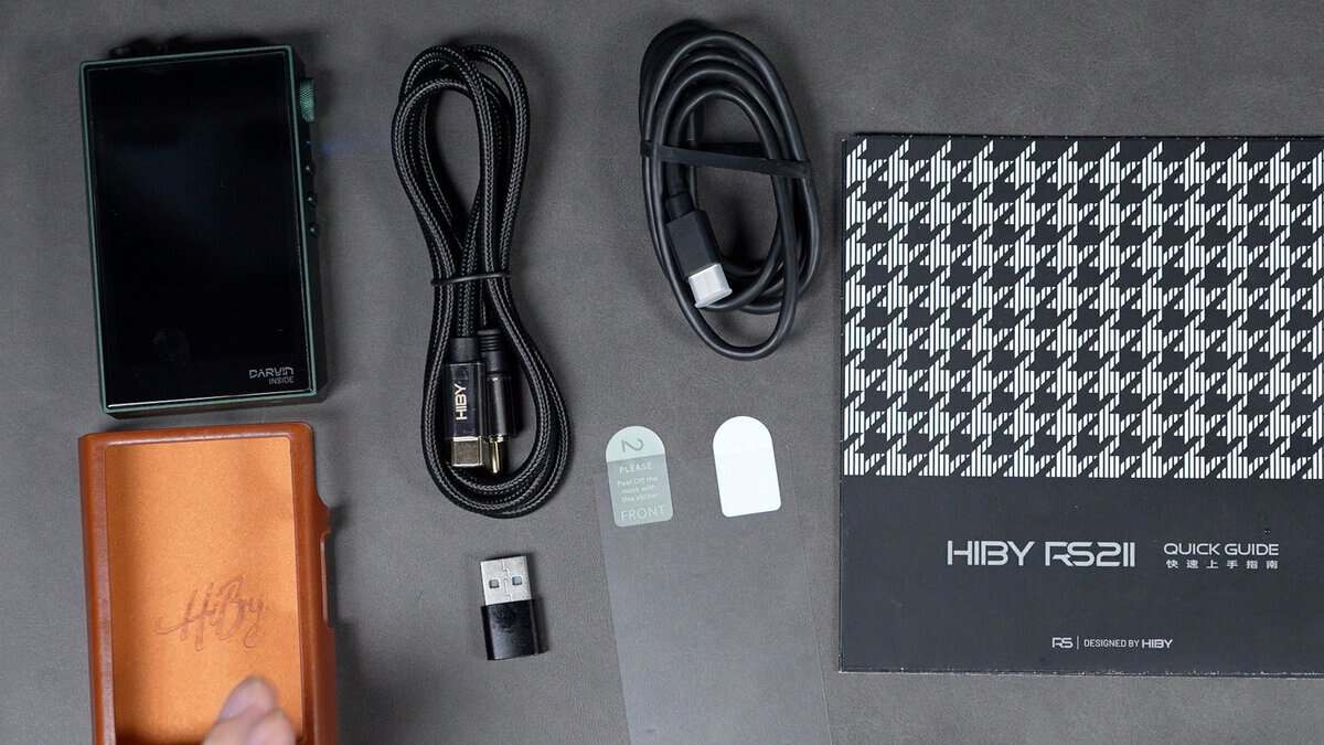 HiBy RS2 IIの付属品一覧