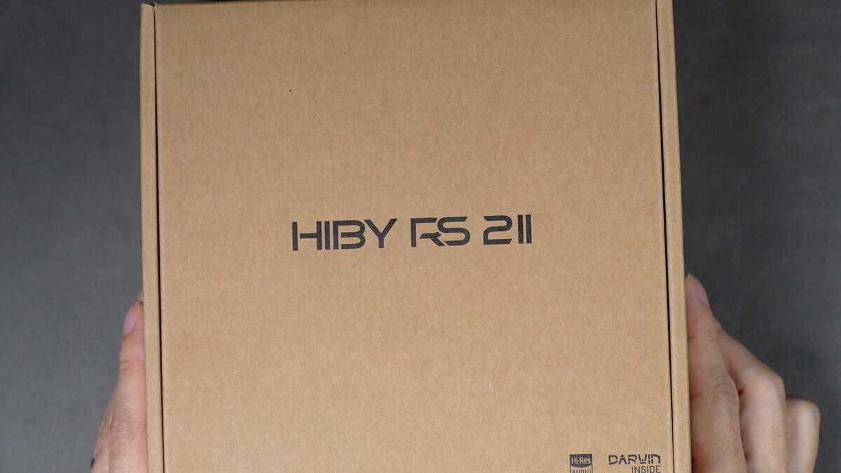 HiBy RS2 IIのパッケージ